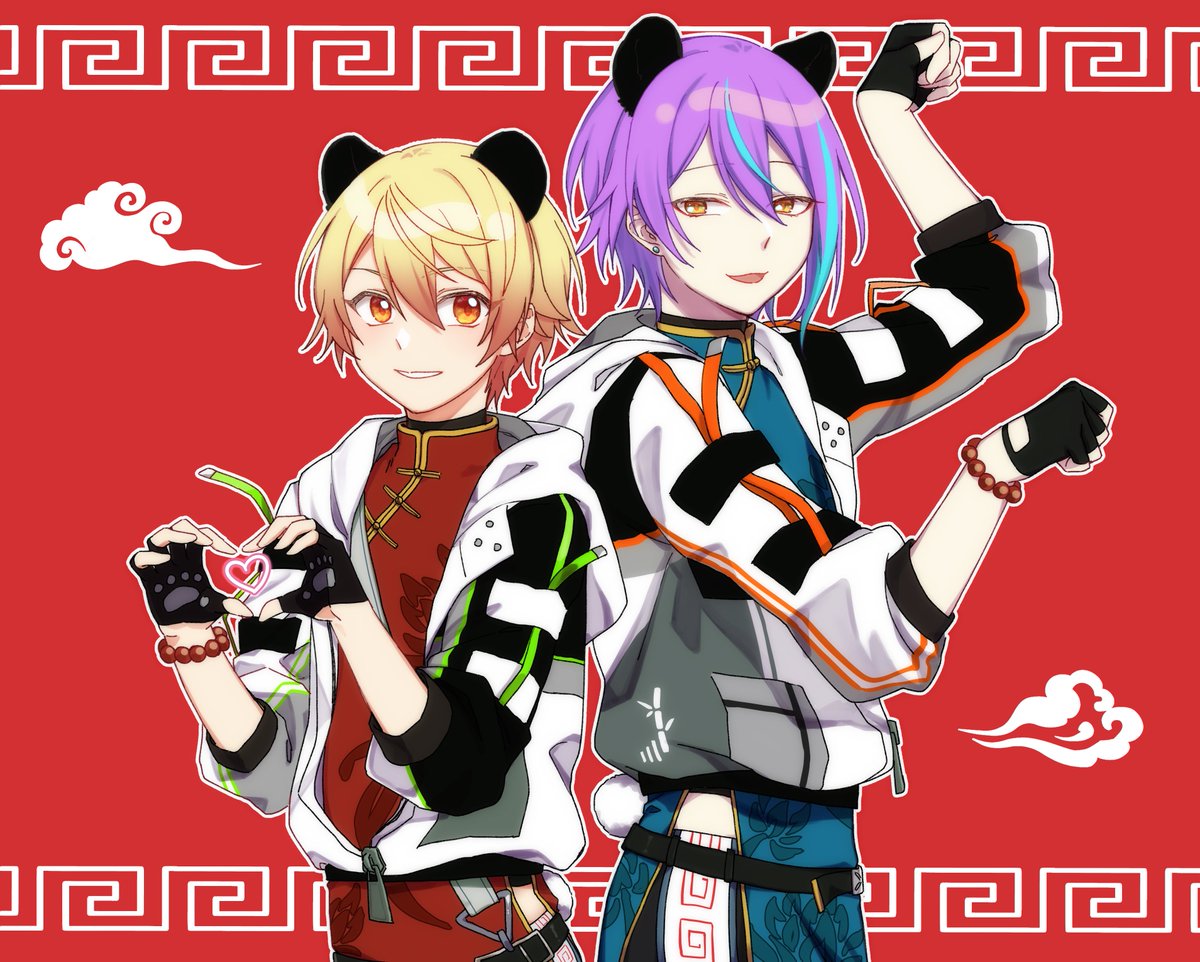 「#今月描いた絵を晒そう 
類司描くの楽しい🥰
背景もっと頑張りたい! 」|朔戸のイラスト