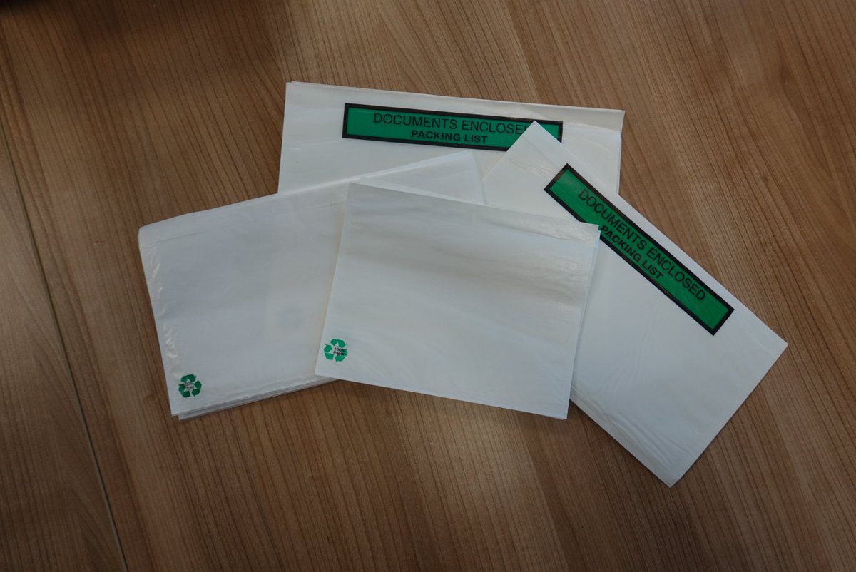 ECO Paklijstenveloppen zijn ook in een papieren uitvoering bij ons verkrijgbaar. #duurzaam #circulair #groenebedrijven #maatschappelijkverantwoord