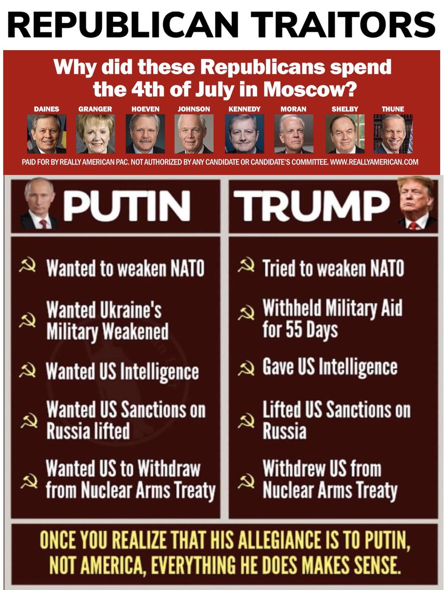 haccpjod's tweet image. #GOPTraitorsToDemocracy #GOPtheRussianParty #MitchMcConnell #Darkmoney