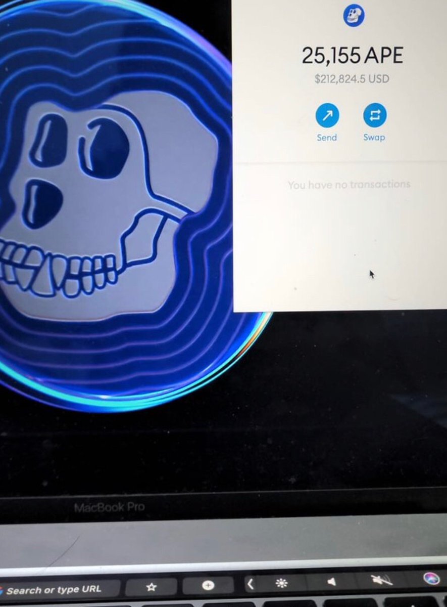 Fast 60 Minute $APE Giveaway 🦍 

- RT, Like, and Follow me 🔔

Announcing winner in 60 mins, Goodluck!

#BAYC #Apecoin #NFTGiveaway