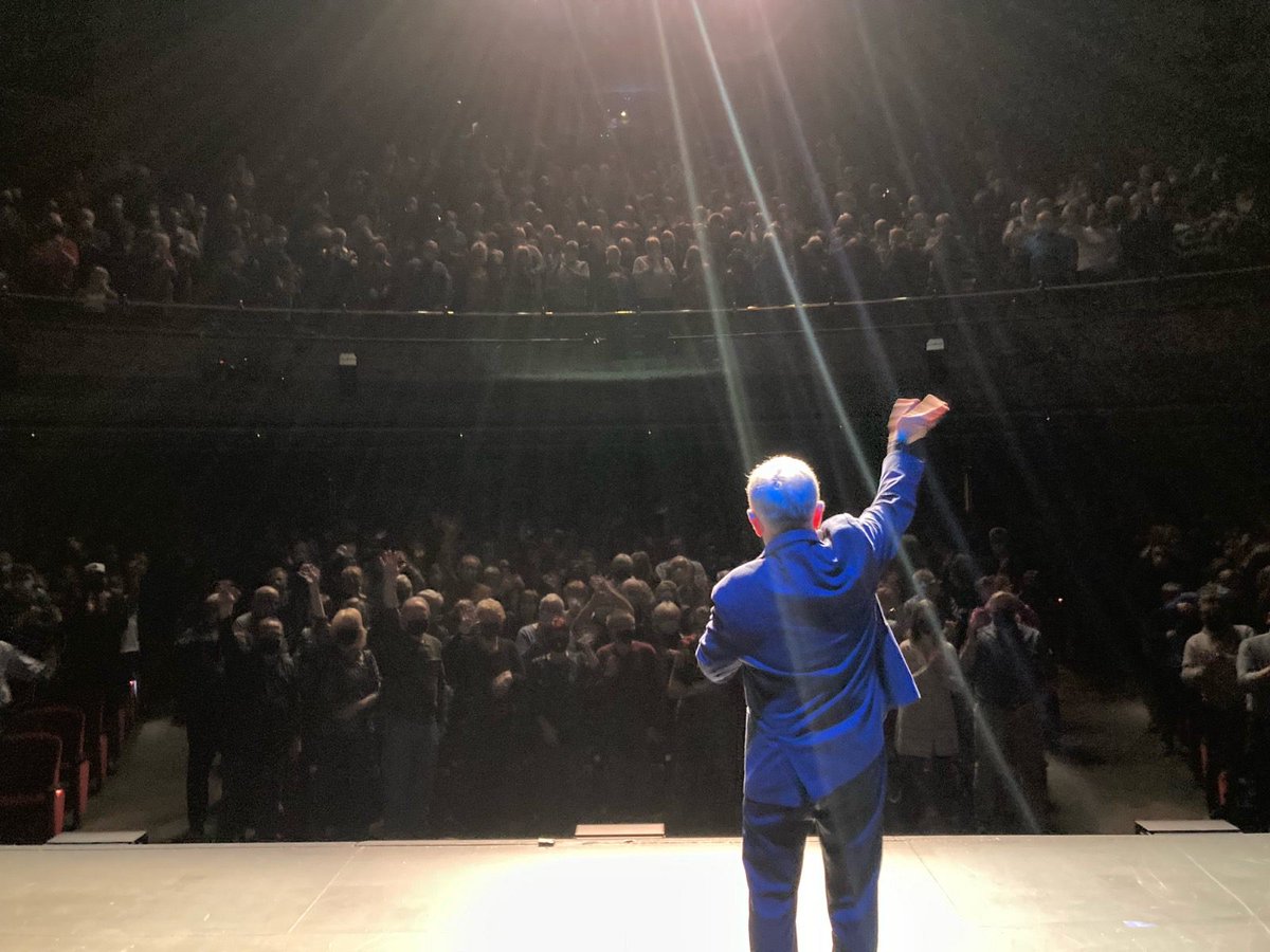 Couldn't have asked for more from this almost sold out crowd at London's iconic Grand Theatre. Great to be on the road again in beautiful theatres!
See you soon Guelph, Newmarket, Lindsay, Peterboroug, Sarnia &amp; Brantford
#Ldnont #discoverontario #onpoli <a href="/thegrandlondon/">Grand Theatre</a>