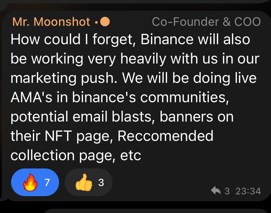 LNRDaily's tweet photo. 🚨 🤯🤯 Looks like we have some exciting things lined up for @lnrdefi 😎! Lots of catalysts incoming so buckle up folks!!! 🚀🚀

🔥https://t.co/ZLx3ZGXWyX

#lunardefi #LNR #cryptocurrency #BSC #BNB   @InuSaitama  @safemoon @Shibtoken   #Blockchain #CEX #DeFi #lnrdefi #binance https://t.co/lBld03uY5n