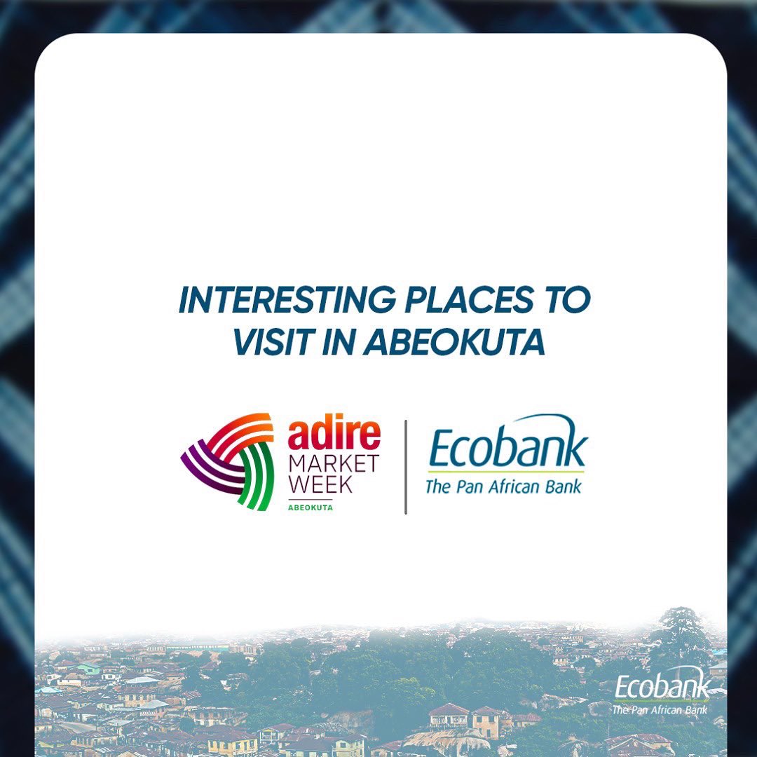 ecobank_nigeria's tweet photo. Be reminded that Adire Market Week is coming up from the 7th - 9th April 2022 in Abeokuta, Ogun State.
Come, see and buy!
#EcobankOn
#EcobankXAdireMarketWeek
#AfricanFabrics
#AdireMarketWeek
#Adire https://t.co/JhrZAdShzd