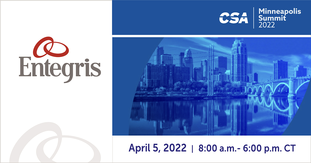 Entegris's tweet photo. On April 5, #Entegris' Vice President and Chief Information Security Officer, Param Vig will address secure implementation of #cloudcomputing during her discussion at the #CSAMinneapolisSummit. https://t.co/fkmUYfUnRy #cloudsecurity #cybersecurity#cloudsa #CISO #CSASummit https://t.co/m2McABs0mn