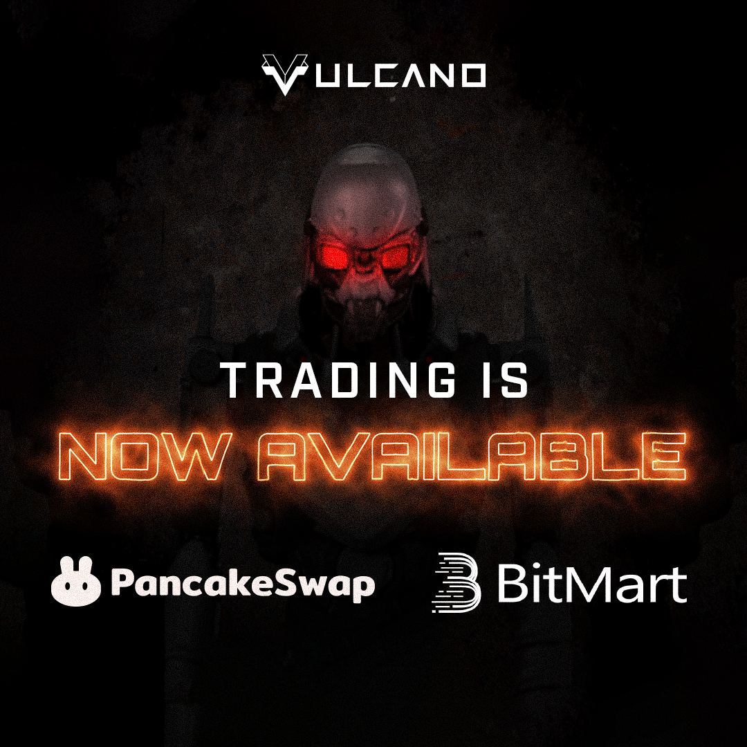 Vulcano_Game's tweet photo. ⚡️$VULC Trading is  available in @BitMartExchange,  @PancakeSwap and @DEXToolsApp 

🥞PancakeSwap Link: https://t.co/ggWvZfOfxz

📈Bitmart link: https://t.co/1hYikwteZS

🔧Dextools: https://t.co/bj5lhXmce5

#VulcanoNFT $VULC https://t.co/YZaz1MN2zG