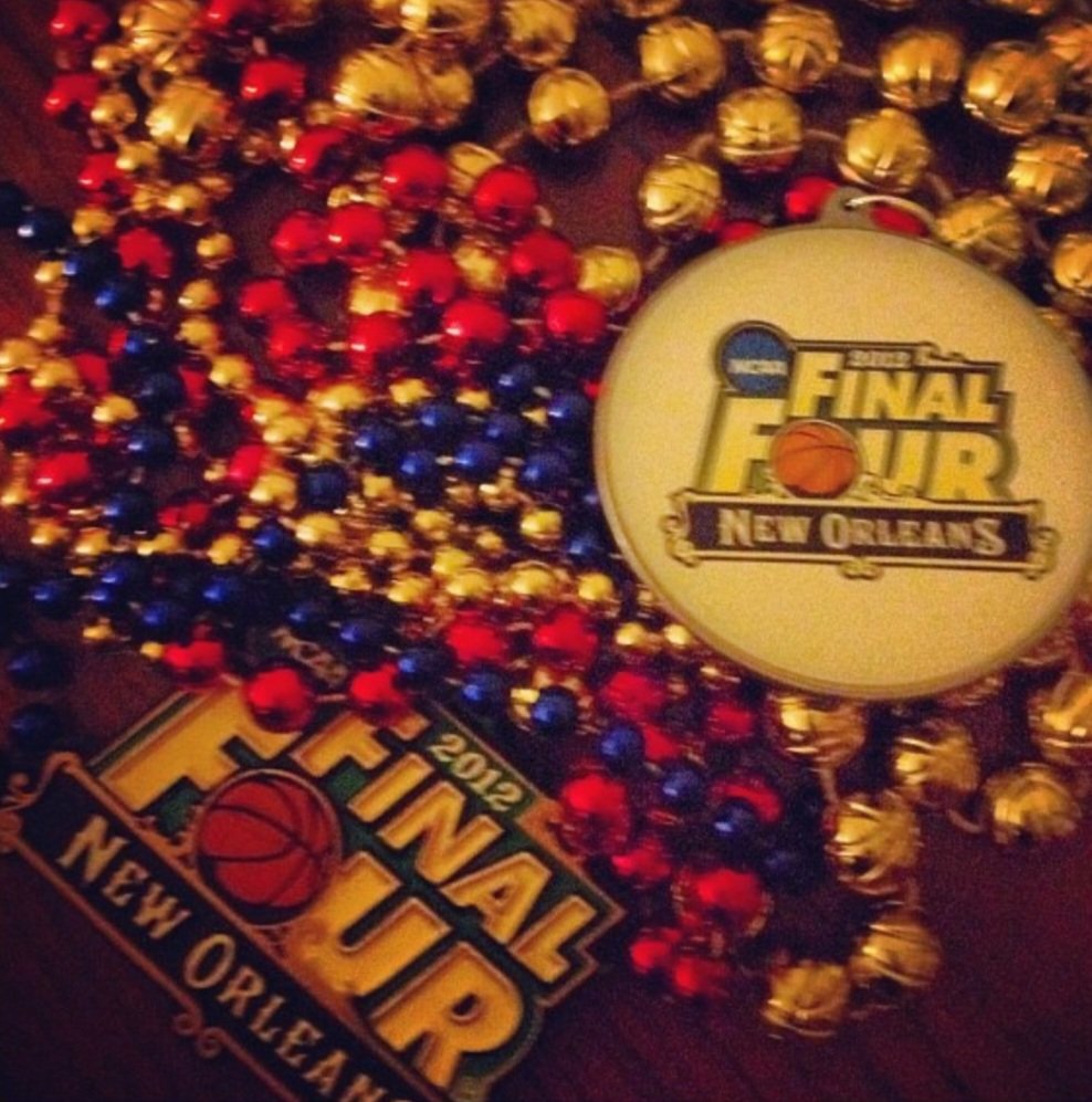 AlissaC's tweet image. Throwback Thursday to the 2012 #FinalFour in New Orleans. Not quite sure how it&apos;s been 10 years!