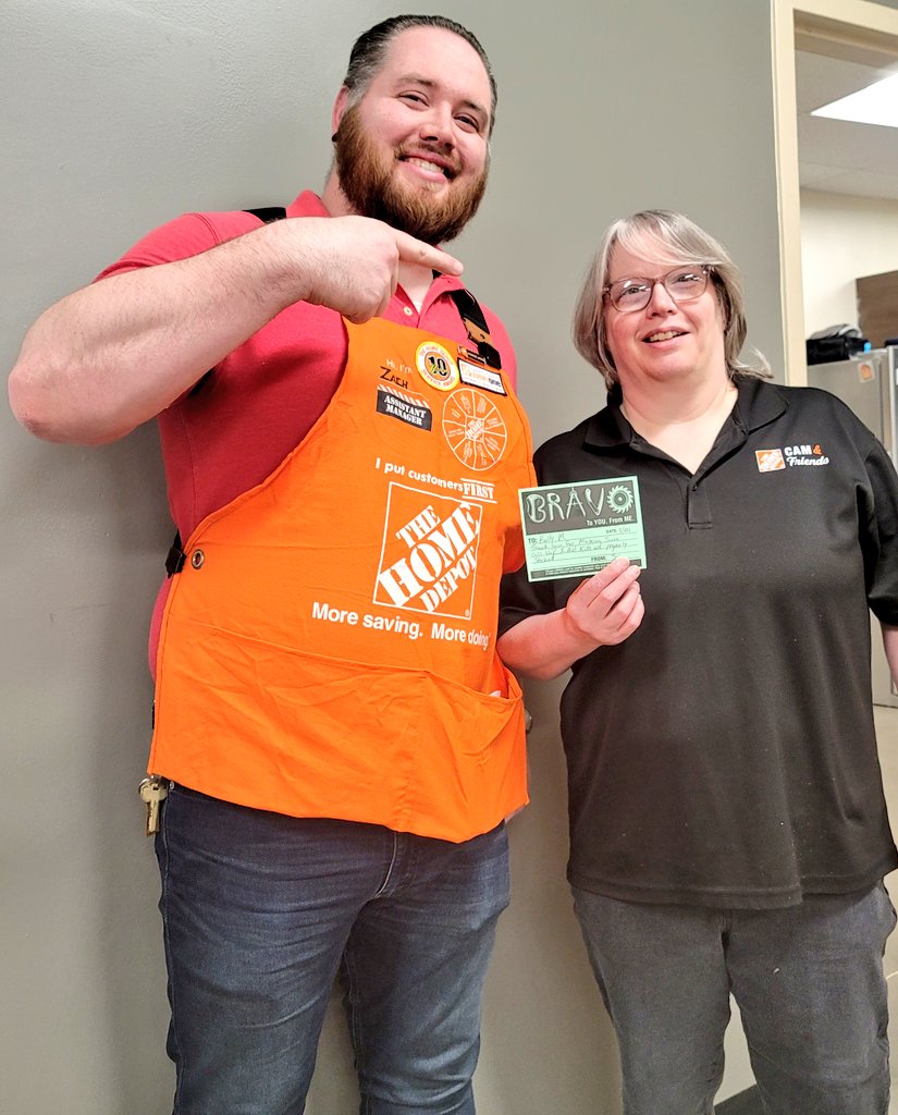 Another Great Thank You Thursday at The Uniontown Home Depot!
#SteelCitySquad #D170
<a href="/4172james/">4172 James</a> <a href="/Millaya/">Jeremy Millay</a> <a href="/VanessaTHD170/">Vanessa Richmond</a>