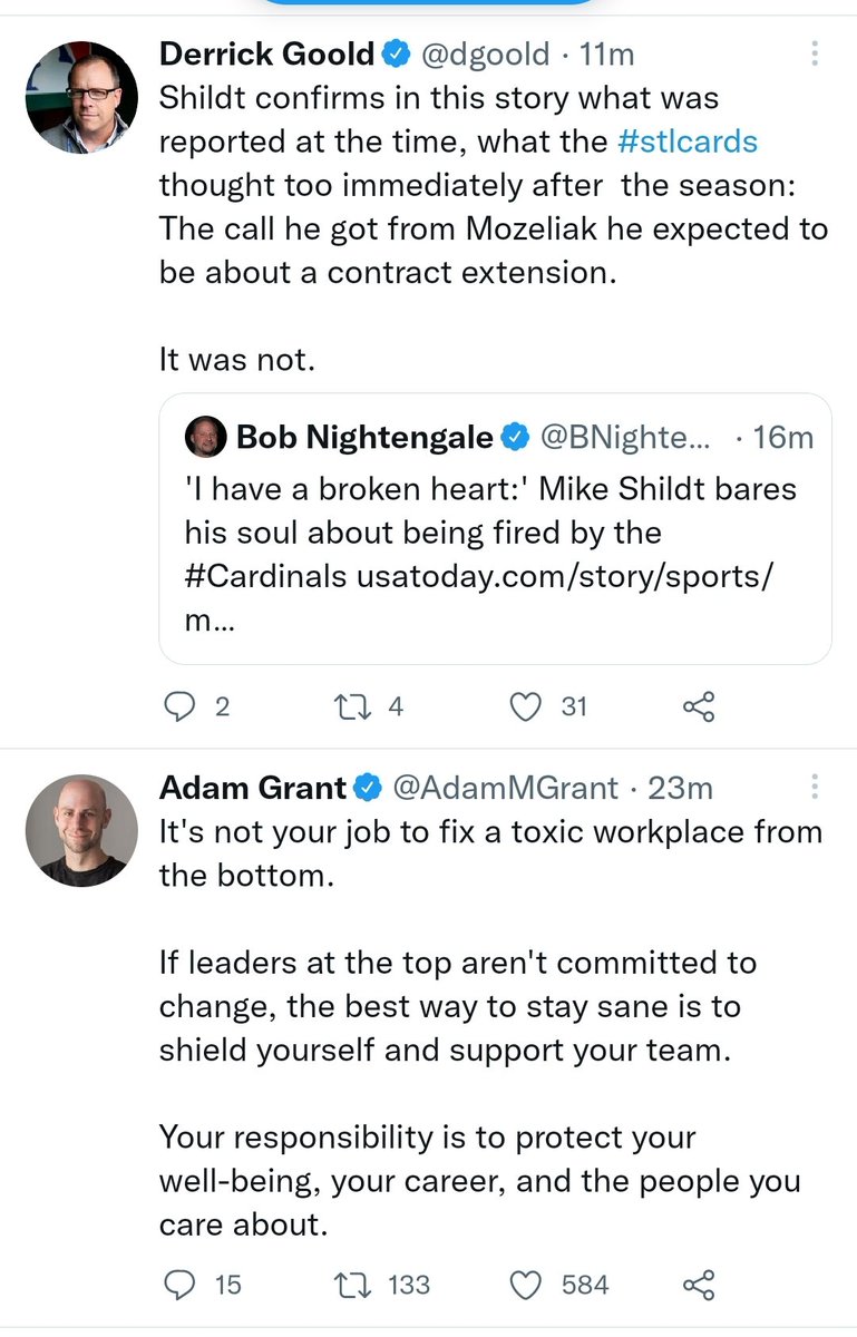 DarinBob's tweet photo. Twitter algorithm offering a bit of irony on the thread today.  @dgoold https://t.co/VcXWxWN8QM