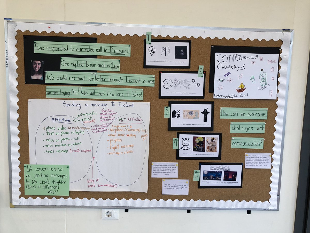 Grade 1 is excited to invite their families to visit their “communication museum” tomorrow to celebrate their learning. 

#ThisIsICSAddis <a href="/ICSAddis/">ICS Addis Ababa</a> 
#HowWeExpressOurselves #pyp