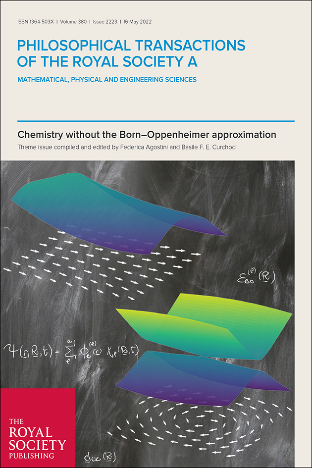 This week's #PhilTransA theme issue, guest edited by <a href="/insilphotochem/">Basile Curchod</a> and <a href="/FedericaAgosti9/">Federica Agostini</a>, presents research that aims to predict the behavior of a molecule beyond the Born-Oppenheimer approximation. ow.ly/PMmQ50IlLXZ
