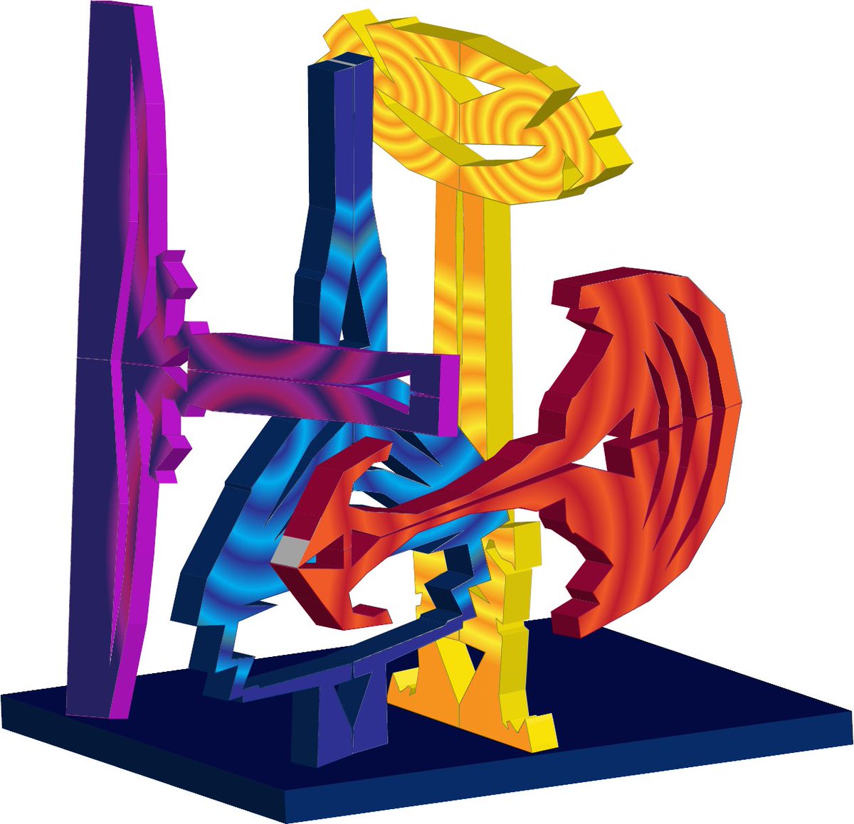 Check out my NFT listing on OpenSea! opensea.io/assets/matic/0… via <a href="/opensea/">OpenSea</a>  Hi this is my todays minting- Grial from Oxys collectión