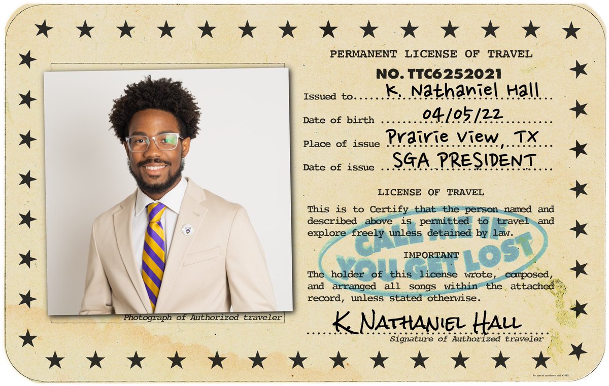 KNathanielHall's tweet photo. Panthers, you can call me if you get lost during your journey as a student of Prairie View. As your SGA President, I’ll assist and direct you in every way I can, whether it’s issues with housing, college administrations, or social life! 🗺

#PVElections #PIE #TheGrandFinale https://t.co/MzXuVd2vMh