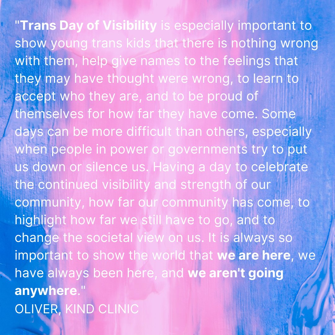 WaterlooCounsel's tweet image. It's International #TransDayofVisibility, and staff across all our programs are sharing their pride. Read more: