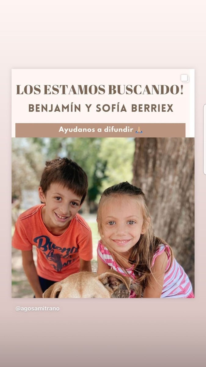 VaniSilvaOK's tweet photo. Me ayudan a difundir?? Son los nenes de una amiga🙏 https://t.co/pMFSh5ldN7