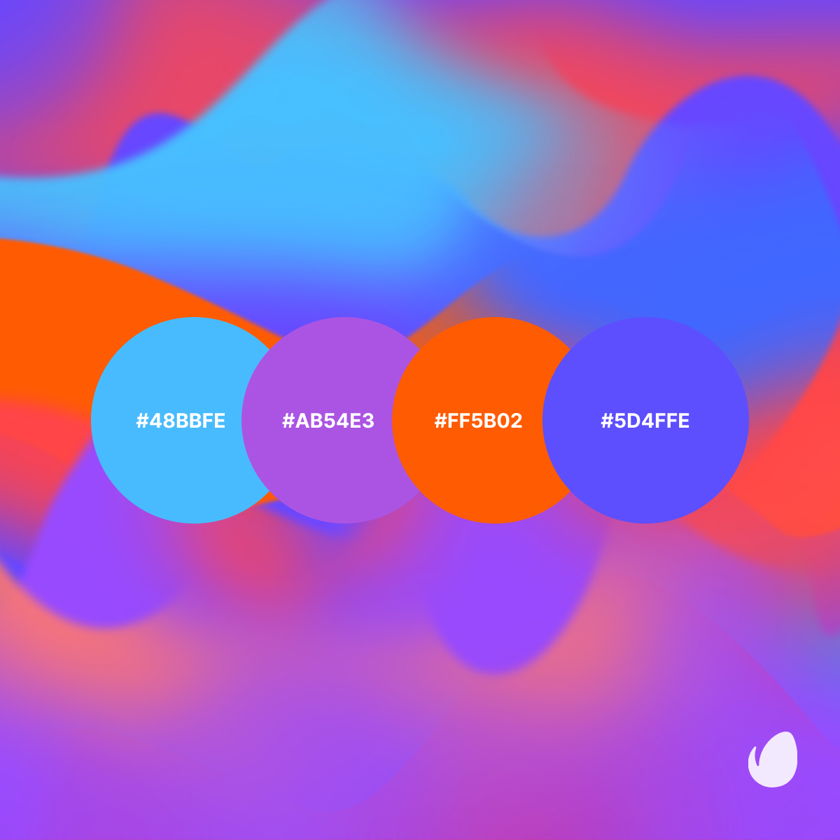 Envato on X: Year after year, neon color palettes remain a huge