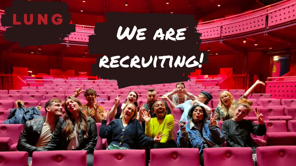 JOB ALERT! 📢📢📢 We’re on the search for an Executive Producer, with a passion for our mission to amplify hidden voices &amp; use the arts as a vehicle for social change across the UK. Sound like this could be you?

Deadline: 2nd May
Info: lungtheatre.co.uk/recruitment