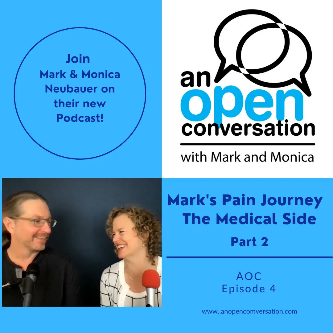 MonicaNeubauer's tweet photo. In this second episode on pain, Mark and I discuss how Pain Management is an intricate balance of activity, medication, mindfulness, rest, and support from family and friends.

Listen to the FULL Episode @ https://t.co/79aPZfI2PB

#painmanagement https://t.co/5966rH1luR