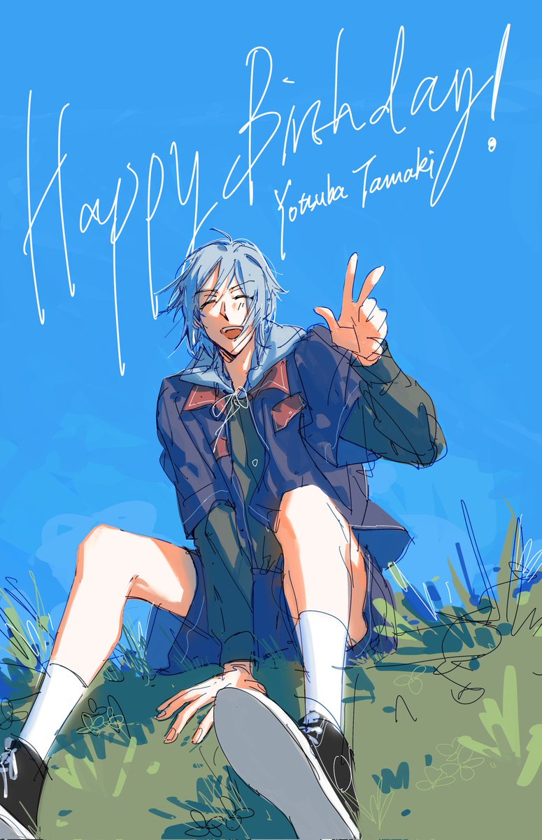 💙
#四葉環生誕祭2022
#四葉環誕生祭2022