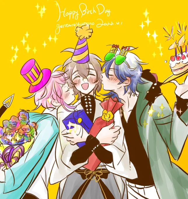 💛💛💛"夢野幻太郎"に祝福を!💛💛💛 
 #夢野幻太郎誕生祭2022
 #夢野幻太郎生誕祭2022 