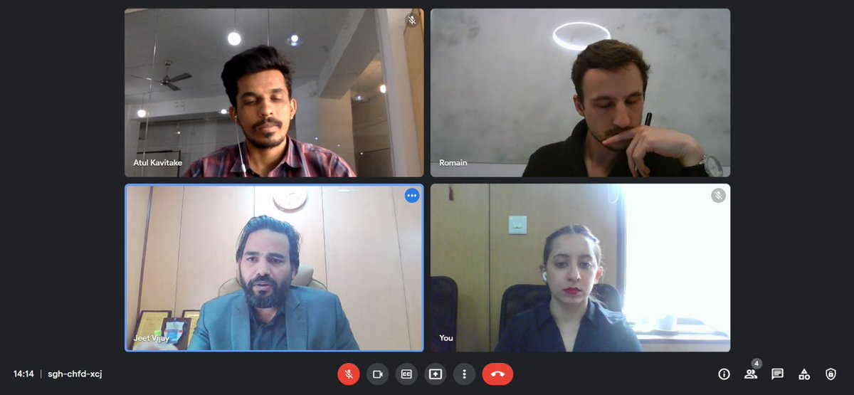 meitystartuphub's tweet photo. Coralium (On recrute !), a #cybersecurity startup gained deep insights about Cybersecurity Trends, Tech and Ecosystem through #IFTECH 1-1 mentoring session with National CoE|For more information on IFTECH: https://t.co/reMvwSV81h| @LaFrenchTechEN @businessfrance @JeetKVijay https://t.co/7VOBHuHKH3
