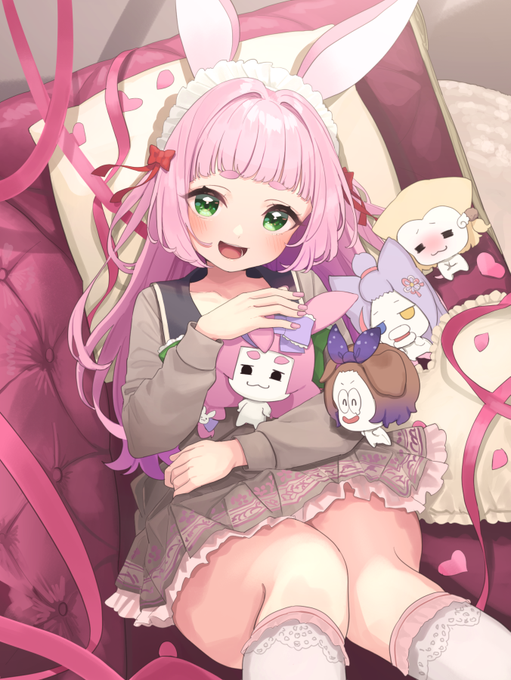 兎野さくらさんお誕生日おめでとうございます🐰🎂
#兎野画廊 