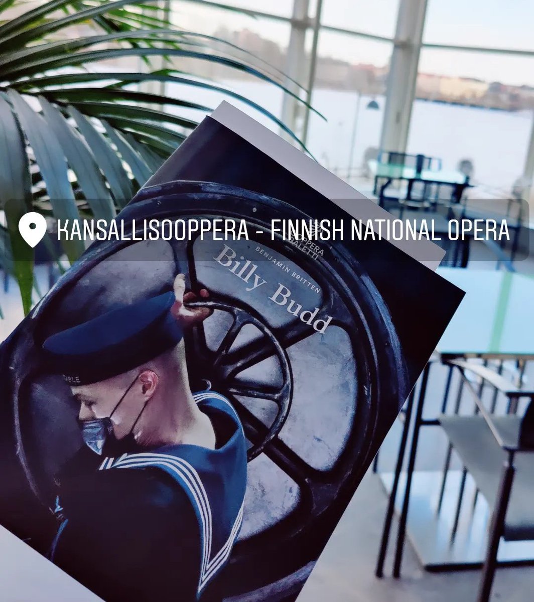 susannassofia's tweet photo. Illan ohjelma, ekaa kertaa oopperaa livenä! Jännää! Esitys ainakin vaikuttaa varsin kiinnostavalta ja meikäläisen makuun sopivalta.
#oopperabaletti #billybudd https://t.co/umzD6DJhRo
