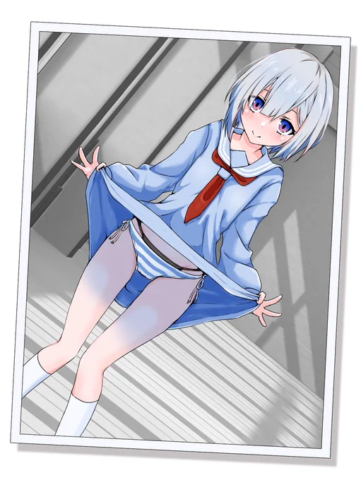 エイプリルフールに嘘をつく天音かなたの『残念スパッツでしたぁ♪』

#かなたーと 