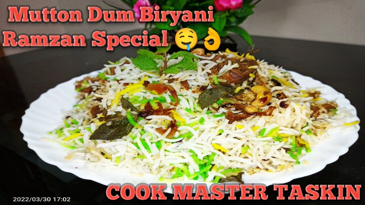 aftab_fatma's tweet photo. Mutton biryani
Click :- https://t.co/GpmpaZX24H
#RamzanSpecial #Muttonbiryanirecipe #easycooking #food https://t.co/05h7G7KutO