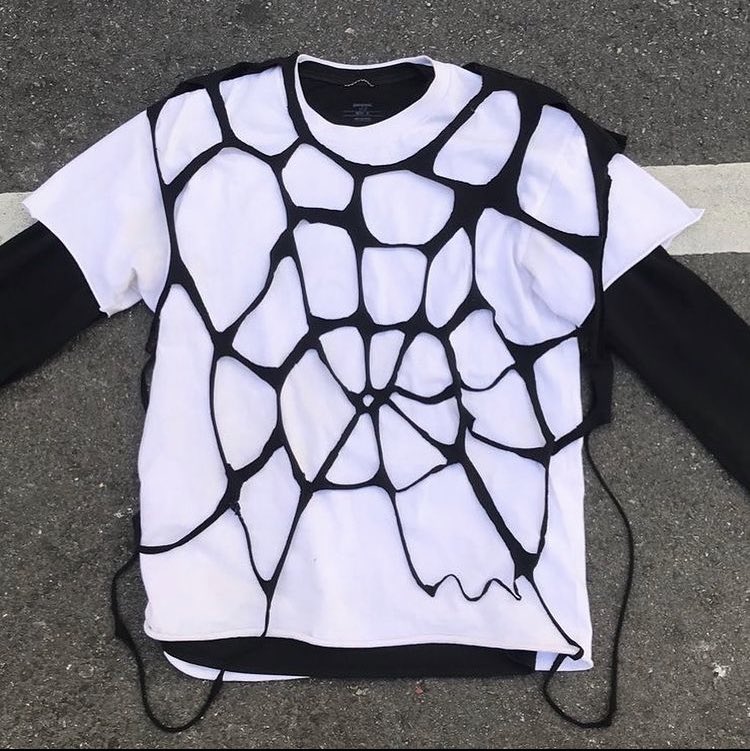 masterplanla's tweet image. Web garment available for purchase.