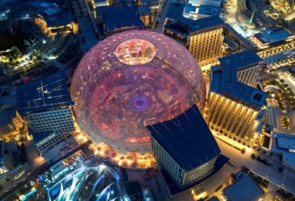 OLOGDubai's tweet photo. Expo 2020 Dubai prepares for fitting finale | News https://t.co/3wJRNZcI7K https://t.co/YrIbx0sYve