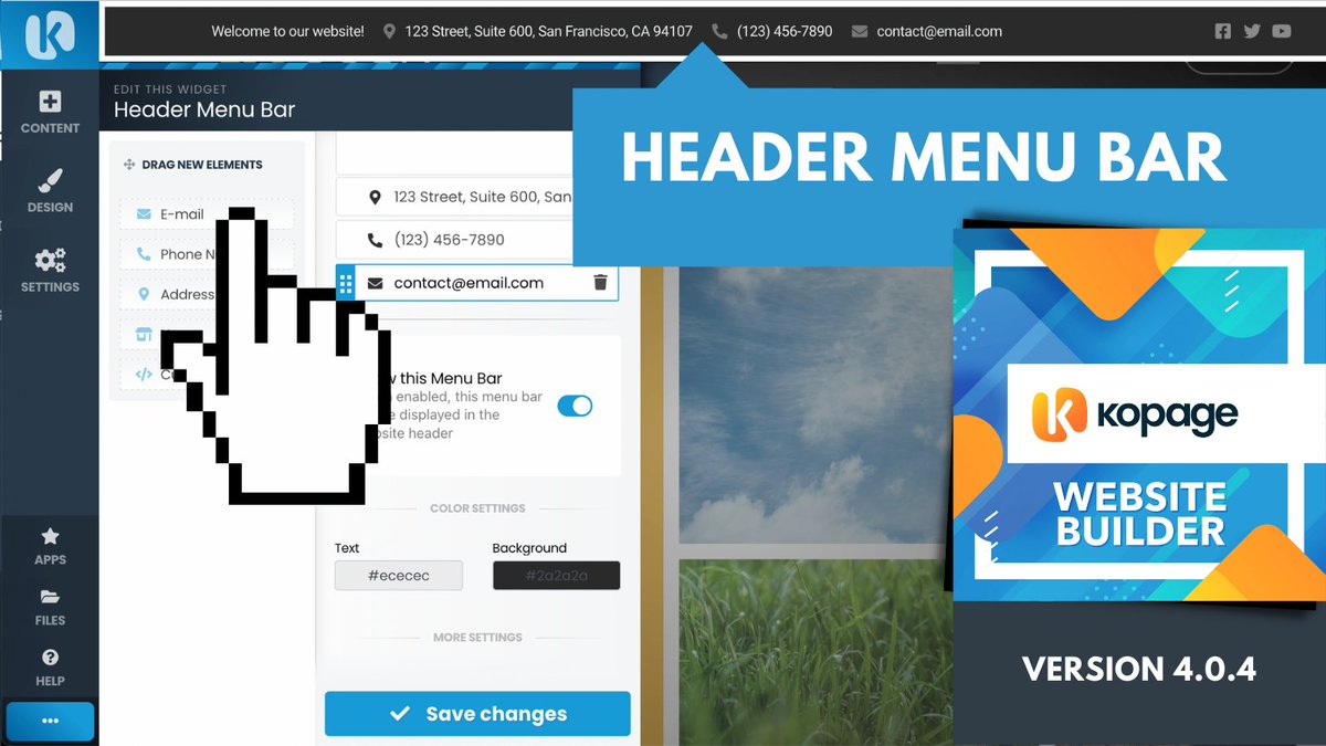 Kopage Website Builder tweet media