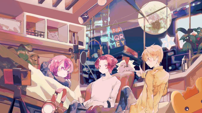 #どうも超つよつよ絵師です推してください
 #絵柄が好みっていう人にフォローされたい 
宣伝タイム!色んな絵を描いてます(説明サボり)
ふぁぼりつで気になった方のみお迎えあがります〜(^ω^) 