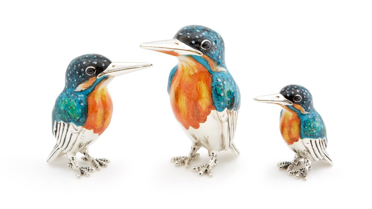 Godshaws's tweet photo. K I N G F I S H E R

We have a gorgeous collection of solid 925 sterling silver and enamel figurines by @francishowardsilverware in store, including the beautiful Kingfisher. They make beautiful gifts or the perfect addition to your own collection. https://t.co/bGuu1xl4ED