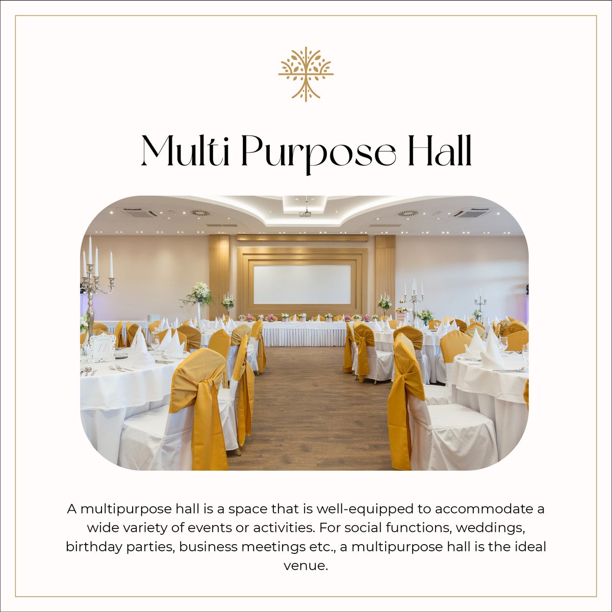 CannextRealty's tweet photo. With efficient design and use of select quality materials, hosting events in proximity to your residence will not be a challenge anymore with our state of the art multipurpose hall here at Elegant City, Shahapur.
#cannextrealty #cannextgroup #elegantcity #nestleinnature #realty https://t.co/3OYdyFWi0Q