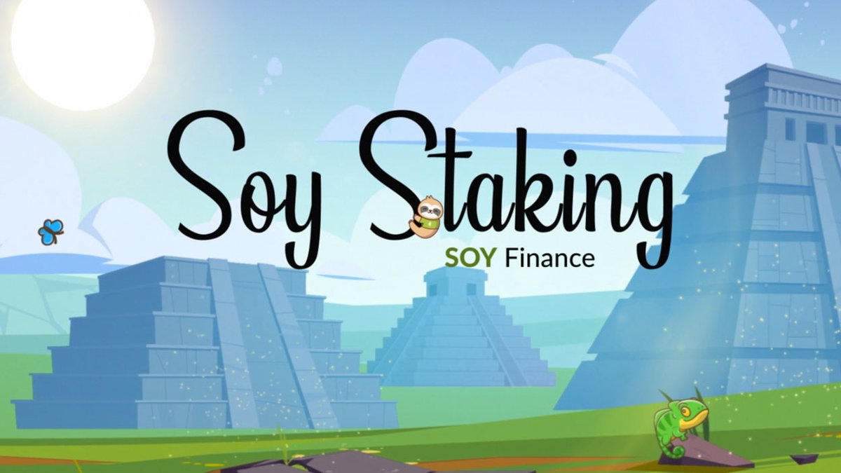 TheRealSloFi's tweet photo. Only a few hours left until $SOY Staking launches 🚀

Soy #staking 🧊 is set to become the lazZziest and safest way to earn passive income in the #DeFi space!

Check out our video, if you want to know why!
📺 https://t.co/2tiQvBbbsT

#SoyFinance https://t.co/QXoZANLThU