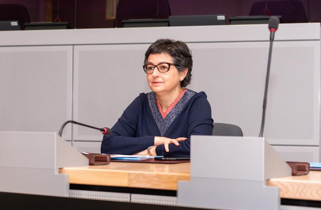 AranchaGlezLaya's tweet photo. Thanks @PaoloGentiloni for your trust! The work of the Wise Persons Group on the Future of the Customs Union ends here but you can count on us to advance a package of legislative proposal to collect revenue, promote trade with trust and protect EU borders #FutureOfCustoms https://t.co/FUnuEwaoTD