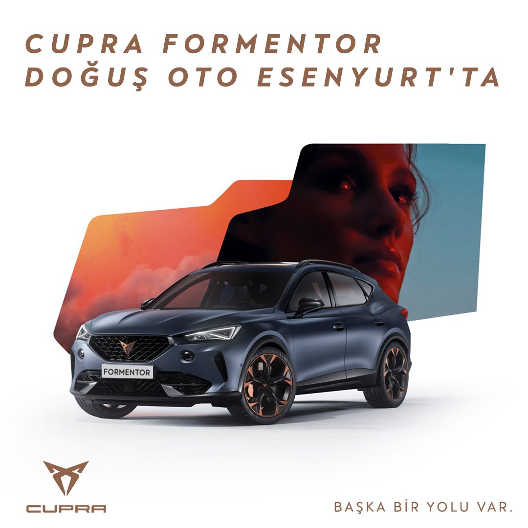 CUPRA Formentor şimdi sana çok daha yakın. Tasarım ödüllü, yüksek donanım standartlarına sahip CUPRA Formentor Doğuş Oto Esenyurt'ta. CUPRA Formentor ile tanışman için seni CUPRA Yetkili Satıcısı Doğuş Oto Esenyurt'a bekliyoruz.⁣

dogusoto.com.tr/cupra-formento…