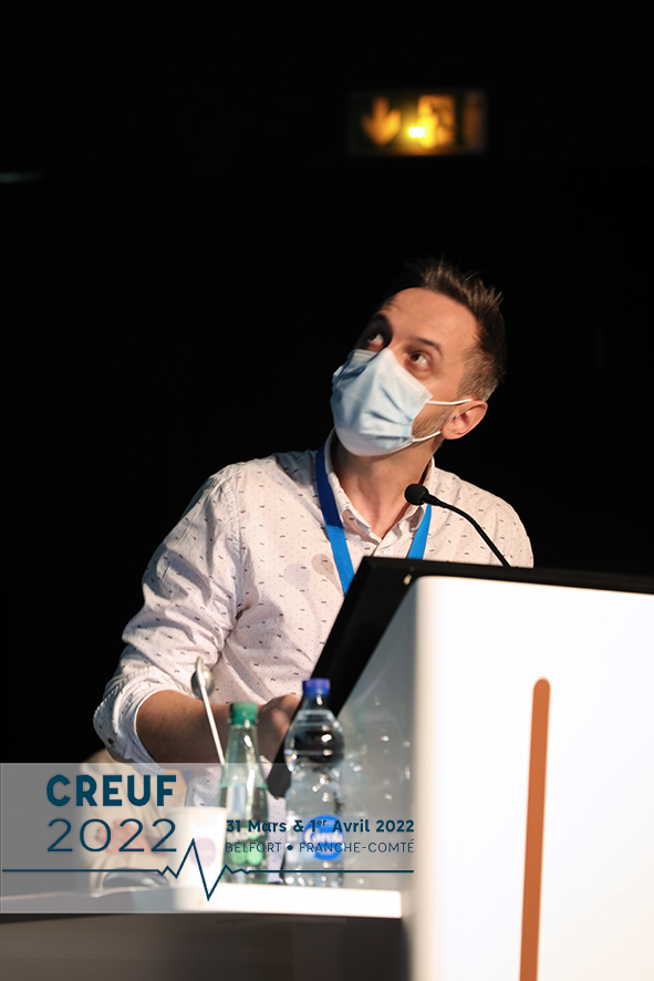 Congres_CREUF's tweet photo. Les cadres de santé, Séverine BITSCH de l'@hnfc_fr  et Benjamin MARTINEZ du @CHUdeBesancon présentaient l'attractivité du métier de soignant en réanimation ! #creuf2022 https://t.co/i2gF49UAGh