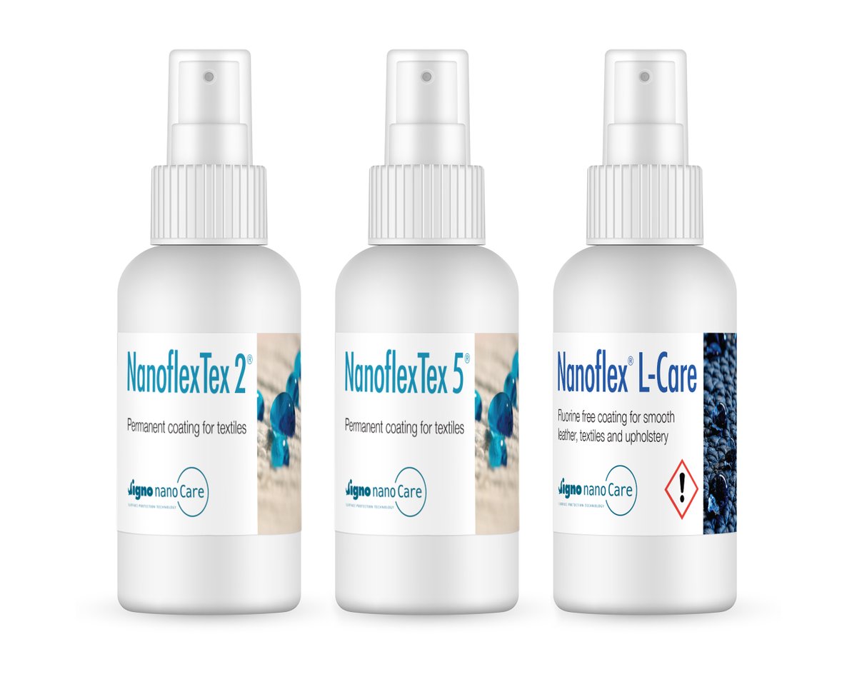 Our extensive range of spray-on and wash-on textile protection products are all available for purchase as samples on our website bit.ly/3ftVdmH
