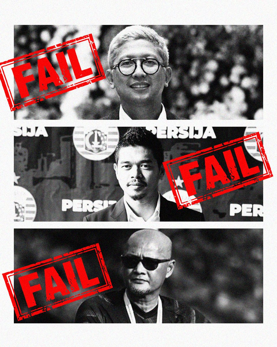 Persija musim ini; memalukan, menyakitkan dan penuh rasa muak. Kami akan selalu ingat dengan hasil kinerja 'gagal' kalian terhadap Persija kami. #PersijaDay