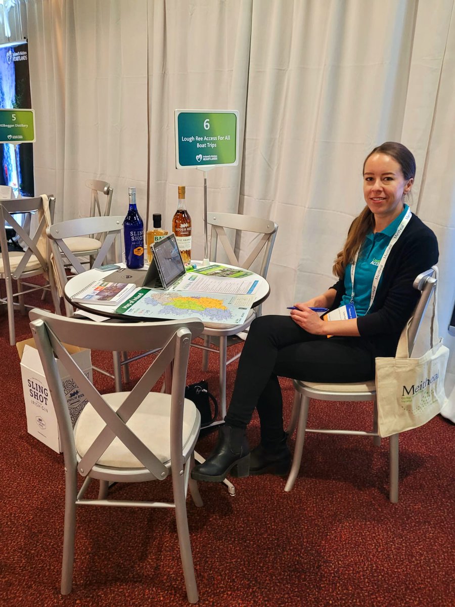LRAccessforall's tweet image. Lisa our sales and marketing advisor getting settled into #Meitheal2022 at @GlenINECArena. She is looking forward to meeting industry partners in the next few days. @HeartlandsIRL @Failte_Ireland @LoughReeDistill