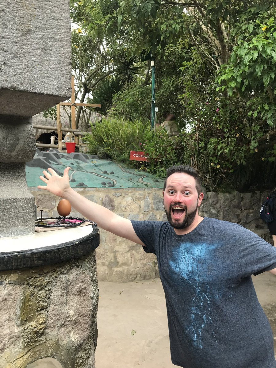 DrazekScience's tweet photo. Visiting the equator a couple of days ago 00* 00’ 00” #btsdtigers #btsdstrong https://t.co/Gb7DPEiqQV