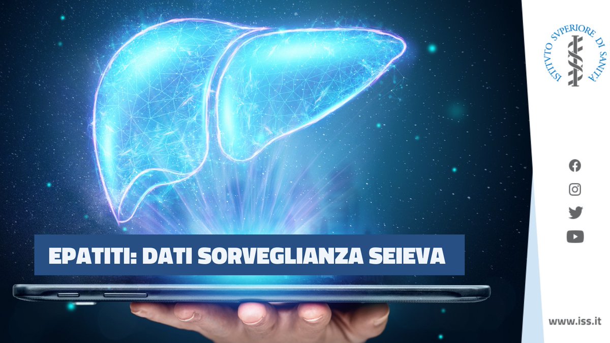 istsupsan's tweet photo. 📉#Epatiti virali in diminuzione in Italia: aggiornati i dati della sorveglianza SEIEVA
Nel 2021:
🔸126 casi di #EpatiteA
🔸89 casi di #EpatiteB acuta
🔸24 nuovi casi di #EpatiteC acuta
🔎Leggi 👇
https://t.co/PuWhXc8Nea https://t.co/wyVciSSFU0