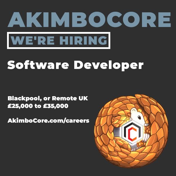 AkimboCore's tweet photo. We’re looking for a software developer to help us build on our security platform. You can find out more at: https://t.co/kPL0bLBLjU https://t.co/HpkmBscTEg