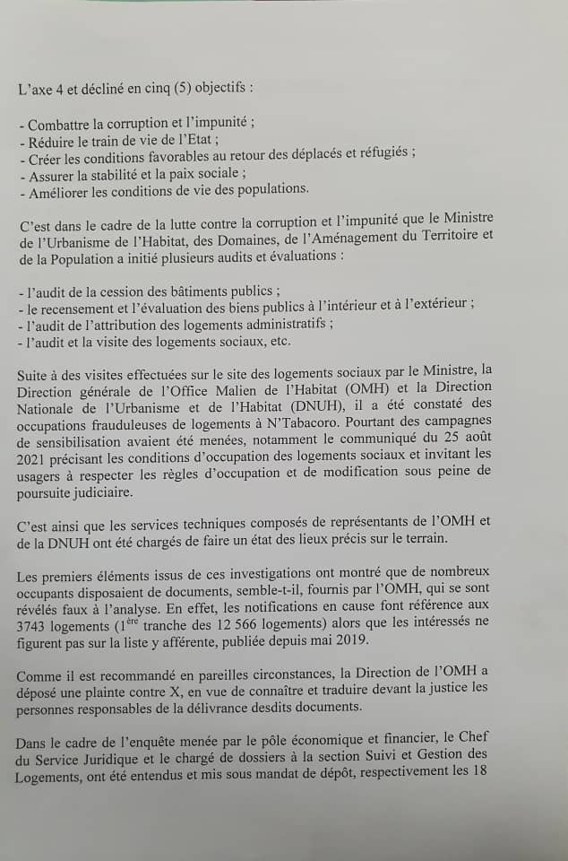 coumbabahtraore's tweet photo. #logements_sociaux au Mali enfin une enquête qui suit son cours🙏🏽🙇🏾‍♀️ https://t.co/TBFuMNHyaY