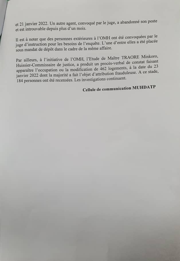 coumbabahtraore's tweet photo. #logements_sociaux au Mali enfin une enquête qui suit son cours🙏🏽🙇🏾‍♀️ https://t.co/TBFuMNHyaY
