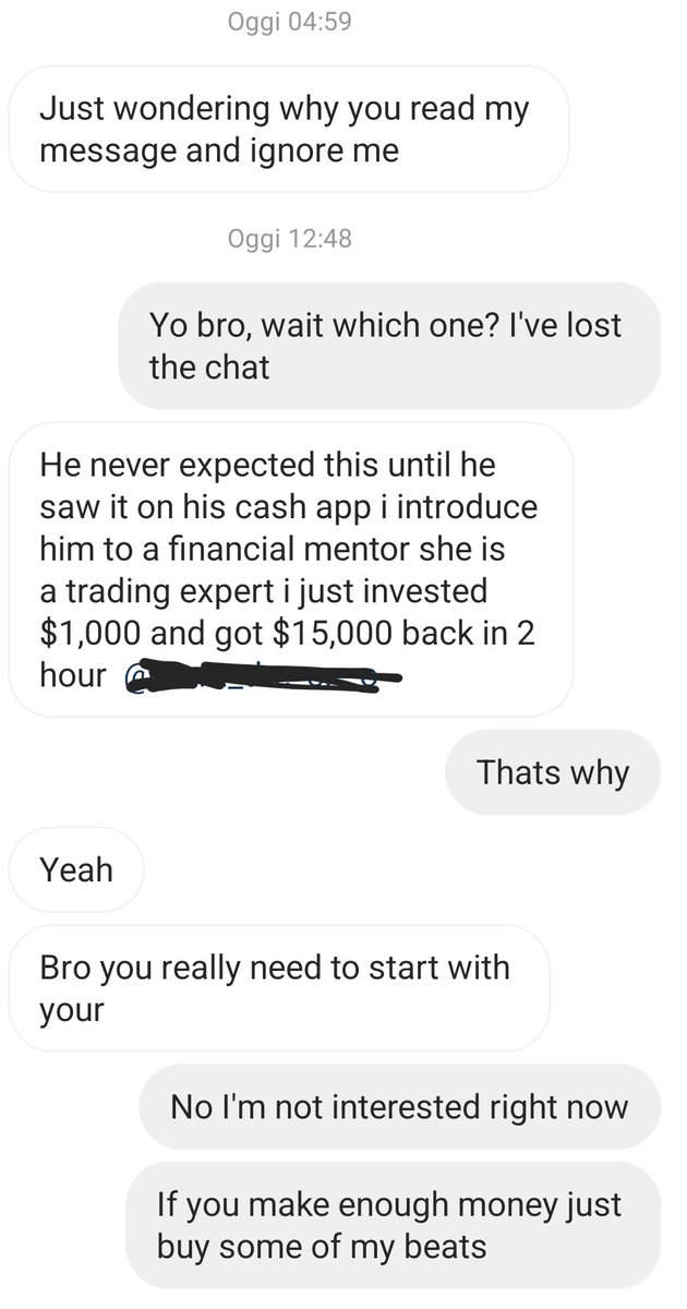 YungRur's tweet photo. C'mon stop sending me message like this if I'm trying to send you some beats https://t.co/WRJqOQbDg4
