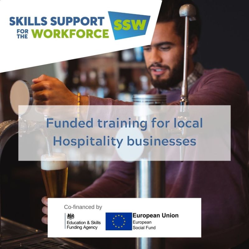 South Midlands Growth Hub (@semlepgrowthhub) on Twitter photo Calling Hospitality businesses in the South East Midlands!
Upskill your workforce with FREE training from Skills Support for the Workforce / <a href="/serco_ssw/">Skills Support for the Workforce</a>
Find out more: lnkd.in/d3mNZh4
#sswSEMHospitality Calling Hospitality businesses in the South East Midlands!
Upskill your workforce with FREE training from Skills Support for the Workforce / <a href="/serco_ssw/">Skills Support for the Workforce</a>
Find out more: lnkd.in/d3mNZh4
#sswSEMHospitality
