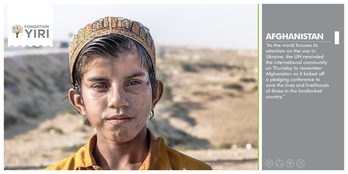 FondationY's tweet photo. "World can end ‘downward humanitarian spiral’ of Afghanistan"
@ https://t.co/iIcZNQx5RM https://t.co/4RJQZ0aaFB