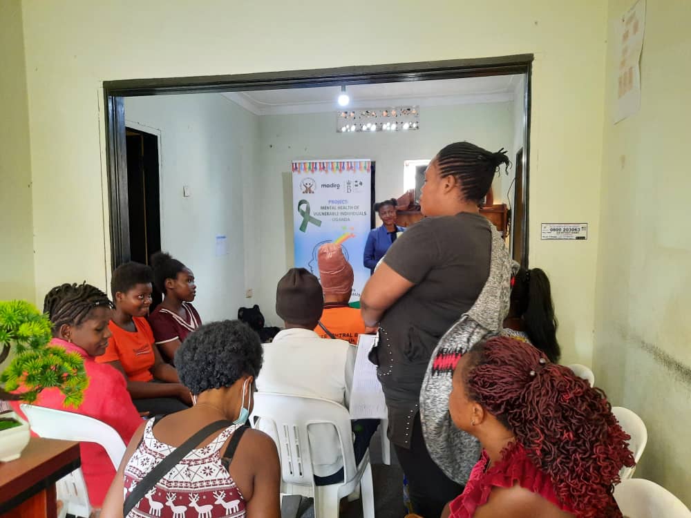GCWR_Uganda's tweet photo. This March 22, we focused our Healing Circle Session on Overcoming the Stigma of Sexual Violence among marginalised women. 
Victim blaming, sexual stigma &amp; rejection of SGBV survivors perpetrate self stigma that threatens mental wellbeing.

Funding provided by #MadiroFund
 1/2 https://t.co/GepmwISwEe